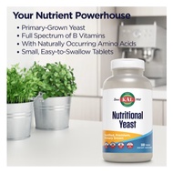 KAL, Nutritional Yeast, 500 Tablets