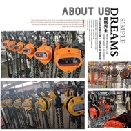 Pengangkat Rantai Tangan Jenis HSZ Rantai Terbalik 1t 2t 3t 5t 100 Tan 3m 6m 9m Rantai Angkat Bulat 