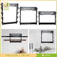 [Ihoce] Sword Stand Wood Sword Display Stand Holder Japanese Samurai Sword Holder Carving Bracket Ra
