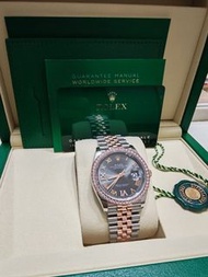 Rolex Datejust 玫瑰金鑽石腕錶