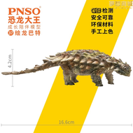 【現貨】PNSO繪龍巴特恐龍大王成長陪伴模型37