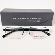 frame kacamata pria PORCHE DESIGN kacamata TITANIUM Tahan karat