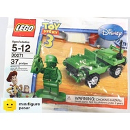 [MP] Lego Disney Toy Story 30071 Army Jeep polybag Green Army Minifigure SEALED