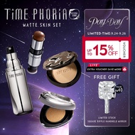 TIME PHORIA - 【Save More】Facial Makeupset Matte Longlasting Cushion Foundation Full Coverage Wear Po