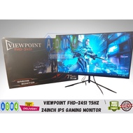 Monitor Viewpoint FHD 24S1 IPS 75hz Frameless Monitor