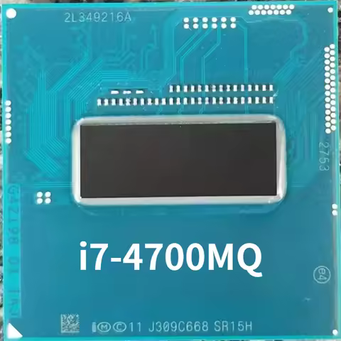 Core i7-4700MQ 2.4GHz 4 Core 8 Thread SR15H 6M 47W i7 4700MQ Computer CPU Processor Server Socket G3
