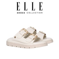 Elle Zelie Comfy Fit Footbed Microfiber Leather Sandals