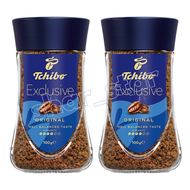 Tchibo Exclusive Instant Coffee Beans 100g x 2 Packs – Rich Aroma 100% Original Arabica Blend – Ship