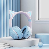 Wireless Luminous Bluetooth Headset Cat Ear Headset Bluetooth Headset Game Children Headset Bluetoot