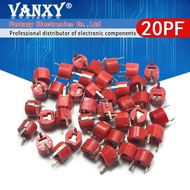 20pcs 20P 20PF 6mm JML06-1 DIP trimmer Adjustable capacitor
