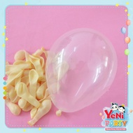 Transparent Rubber Balloons for Birthday, Baby Shower, Event, Event, Party, Wedding Decoration Birth