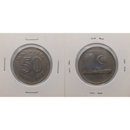 S1 50Sen Malaysia Syiling Lama Old Coin (CollectibleOnly)