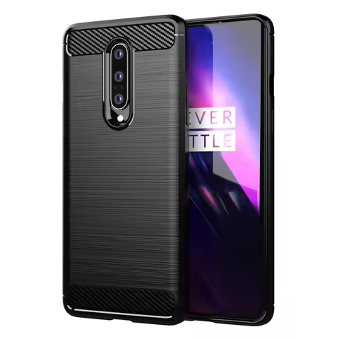 For Oneplus 8 1+8 Silicone Case Luxury Carbon Fiber Skin Case For Oneplus8 One Plus 8 Soft Phone Cov