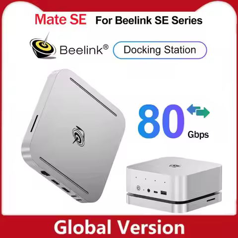 Beelink Mate SE Docking Station Thunderblot 5 High Speed M.2 SSD Expansion For Ser8 SER 9 Pro SEi14 