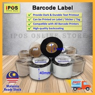 Barcode Ribbon For Thermal / Label / Barcode Printer