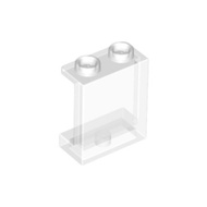 LEGO PART WINDOW PANEL 1 X 2 X 2 Trans-Clear (Hollow Stud) Brand New