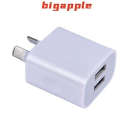 【BMSG】 AU Plug Two USB Ports Mobile Phone Charger 5V 2A Output Power Adapter Used Hot