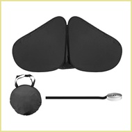 Office Cubicle Shade Black Anti-Glare Overhead UV-Resistant Office Partition Cubicle Desk Canopy for