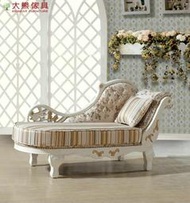 【大熊傢俱】A11A 玫瑰系列 新古典 歐式沙發 布藝貴妃 躺椅 法式沙發 貴妃椅 左貴妃