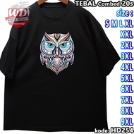 OWL T-SHIRT ML XL 2XL 3XL 4XL 5XL 6XL 7XL 8XL 9XL T-SHIRT JUMBO SIZEBIG HD254
