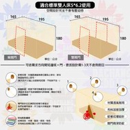 傳統方形蚊帳【5.5尺×6.5尺×高6尺】台灣製【雙人床1開門】睡簾｜防蚊｜寢具【日日大×大昌寢飾】