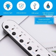 Ready Stock UK Plug power socket expansion multi-functional household Electrical socket Smart Extens