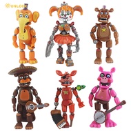 ตุ๊กตาหมี Fnaf🐻ห้าคืนที่ Freddy S Funko ตัวเลขการกระทำ LED ที่ถอดออกได้เด็กตุ๊กตาของเล่นของขวัญ