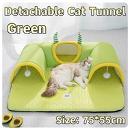 Cat Tunnel, Cat Carpet Tunnel, Cat Tunnels for Indoor Cats, Cat Tunnel Rug, Detachable Cat Tunnel, C