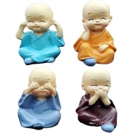 Brazilian Lucky Wood, 4Pcs Mini Brazil Lucky Wood Decor 2x1.6'' Resin Brazilian Lucky Wood for Home 