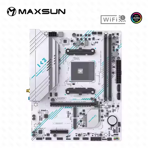 B550 Motherboard Cpu Combo AM4 Gaming Set with RYZEN 5000 Series DDR4 3200MHz Onboard WIFI5 Support 