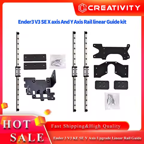Ender 3 V3 KE SE Y Axis Upgrade MGN9H 300mm Linear Rail Guide X-axis Fit ender 3 v3 se 3D Printer Up