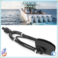 AMBER Boat Outboard Motor Water Flusher, Motor Ear Muff Cups Round Rectangular Boat Outboard Motor C