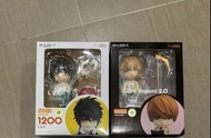 全新 1SET 良笑社 黏土人 1160  1200 死亡筆記 夜神月 2.0 NENDOROID 1160 DEATH NOTE LIGHT YAGAMI 2.0 L 2.0 Good Smile 