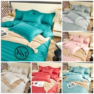 IMPORTED 3F COTTON BEDDING SET (hotel stripe)