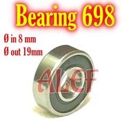 Bearing 698 diameter in 8 out 19 mm pillow axle