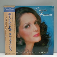 #AA128-13 LP TERPAKAI [ CONNIE FRANCIS - WHO'S HAPPY NOW? ] USED LP < NM >
