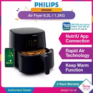 Philips Air Fryer XL 1.2KG / 6.2L  HD9280 / XL 5.6L HD9257 / HD9880