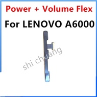 Power Volume Flex For LENOVO A6000 A6000+ PLUS A6010 K3 K30T Power On OFF Volume Flex Cable Ribbon