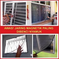 Jaring Nyamuk Magnetik Double Layer Magnet