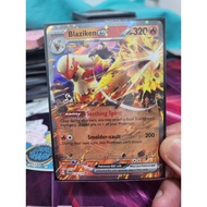 Blaziken ex Journey Together double 024/159 holofoil pokemon cards