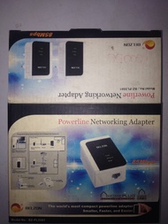 power line networking Adapter 85 Mbps BELZON BZ-PL5501 ส่งสัญญาณ internet LAN ไปยังสายไฟฟ้าในบ้านหรื