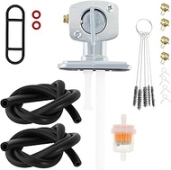 LIYYDS Fuel Gas Petcock Valve Tank Switch Compatible with Yamaha 15A 21V 23F 2GU 2HR 2KF 3FY 3JN 3RW