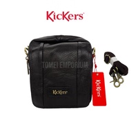 Kickers Men’s Leather Crossbody Bag Sling Bag / Waist Bag 1KIC-89229