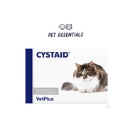 VetPlus CYSTAID Cat Urinary Care Cats Bladder Cystitis Management EXP12-2026