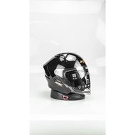 JPX NOVA X SOLID HELMET | BLACK GLOSS | NOVA-X DOUBLE VISOR