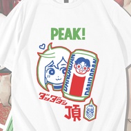 MOMO AYASE DANADAN KEN TAKAMURA PEAK T-SHIRT - MEN'S DISTRO T-SHIRT & MOMO AYASE OKARUN ANIME & GAME