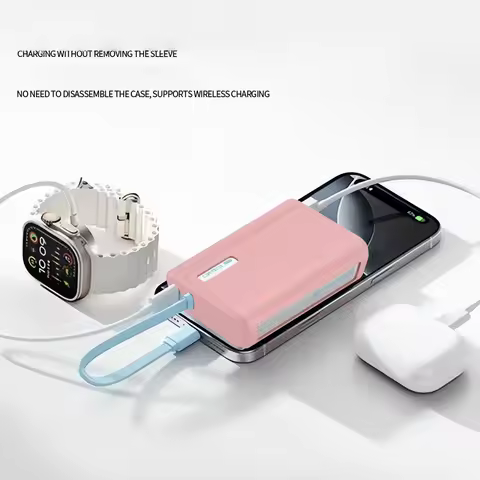 Silicone Cover for CukTech CP13 Power Bank, Skin-Friendly Anti-Lost Protective Power Case for CukTec