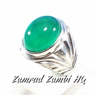 CINCIN BATU AKIK PERMATA ZAMRUD ZAMBIA HIGH QUALITY PREMIUM CLASS HIJAU LIKE BACAN SIZE KANTORAN DAN TERMURAH