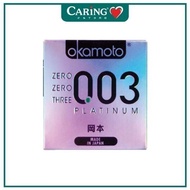 CARING OKAMOTO 003PLATINUM CONDOM 3S