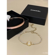 CHANEL  Chanel bracelets can attract money Chanel Gold Coin Full Diamond Bracelet-Hermes Enamel Brac